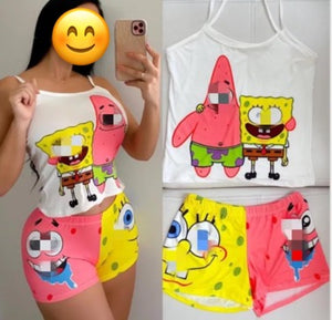 Cartoon 2 piece