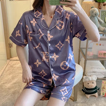 Load image into Gallery viewer, Short designer sleepwear
