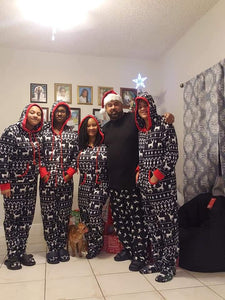 Black Christmas onesies